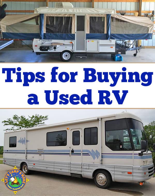 Tips for Buying a Used Trailer or RV - Buying a used trailer soon? Learn how to get a good deal and not get scammed on a recreation vehicle purchase from a private party. The same tips can be used for purchase any vehicle. #purchase #used #trailer #RV
