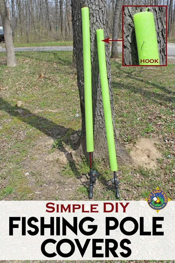 Diy Fishing Pole Cover Made From A Pool