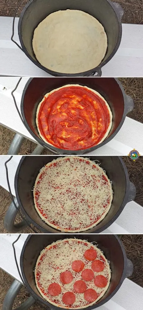 Dutch Oven Pizza - Kitchen Confidante®