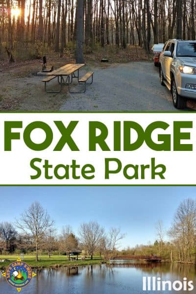 Camping and Hiking at Fox Ridge State Park in Central Illinois