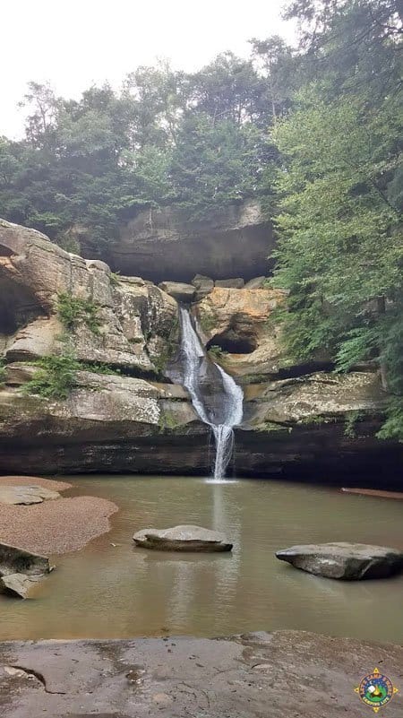 Lower Falls at Hocking Hills State Park