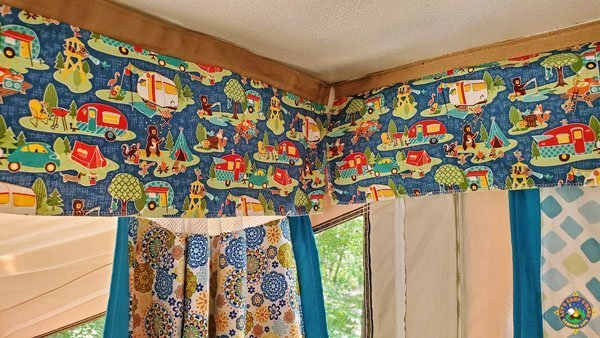  pop up camper curtains and valance