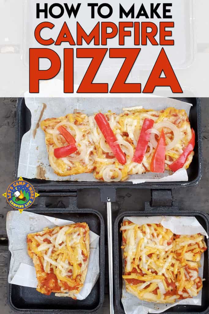 How to Make Campfire Pizza using a Frozen Pizza