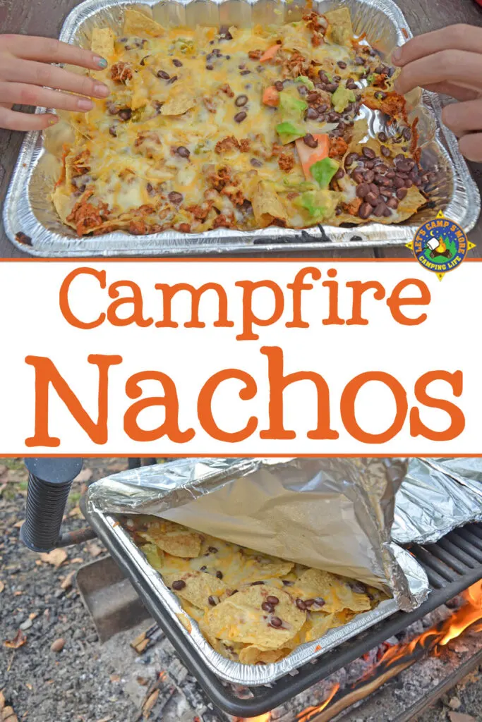 campfire grilled nachose