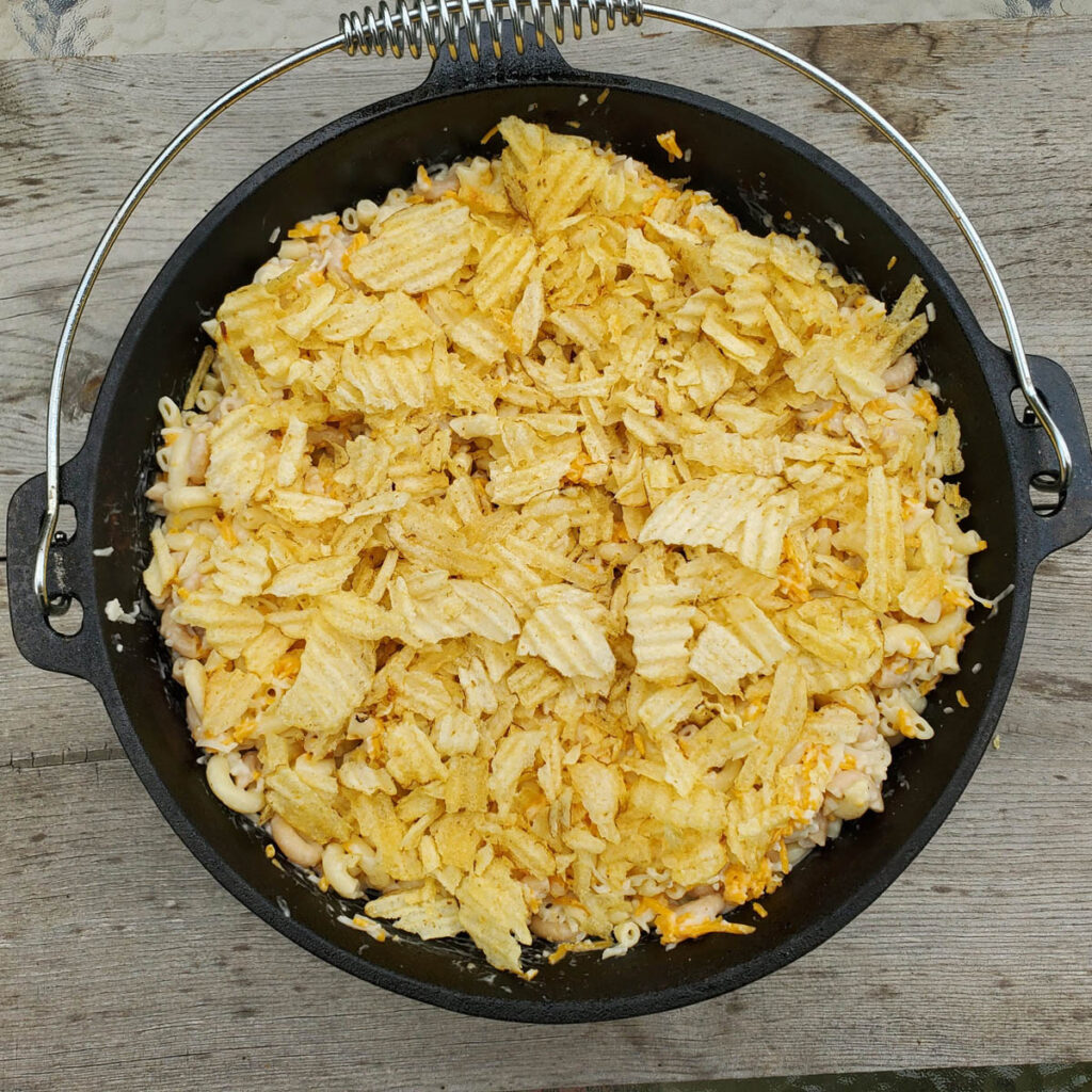 Dutch Oven Mac and Cheese Recipe - Easy Camping Meal