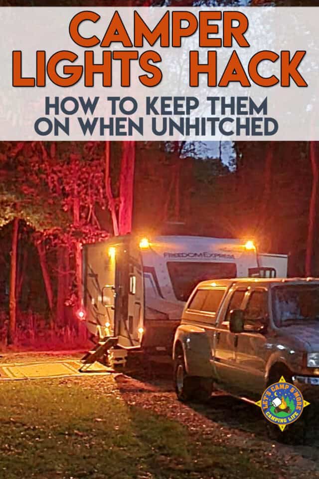 RV Running Lights Hack to Light Up Your Trailer at Night