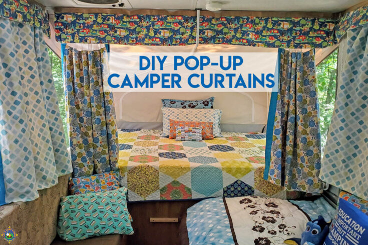 How To Make Pop Up Camper Curtains Easy Sewing Method   Pop Up Camper Updated With New Curtains 735x490 