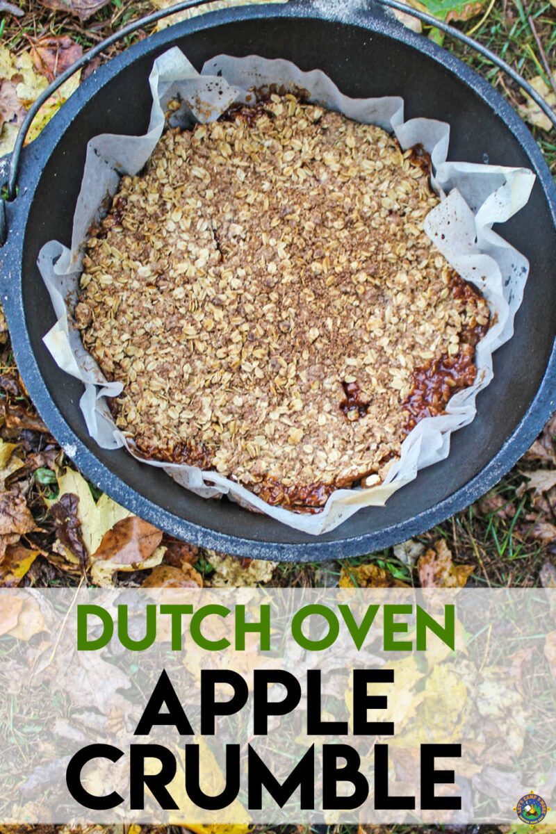 Dutch Oven Apple Crisp