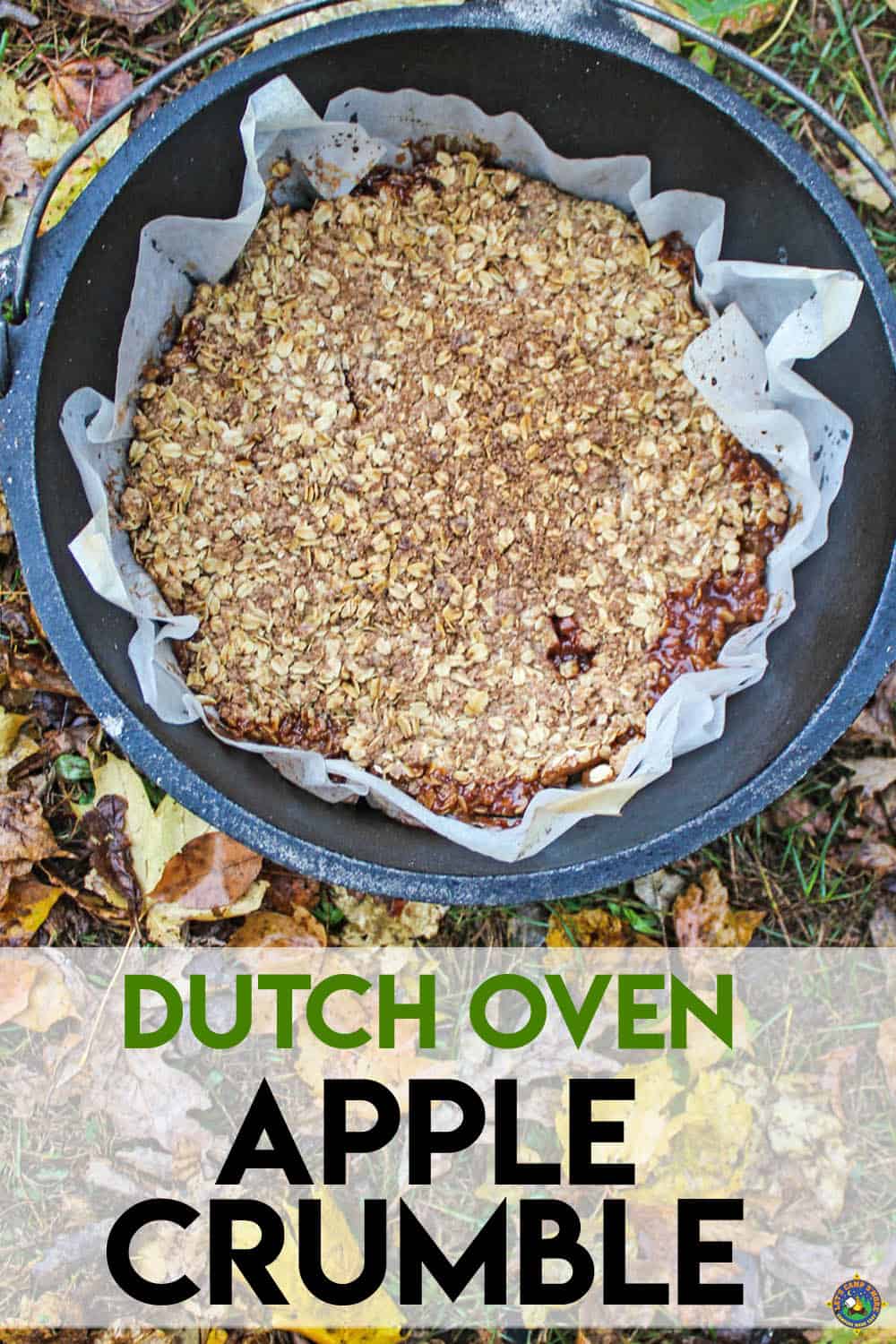 Dutch Oven Apple Crisp Recipe Using Fresh Apples