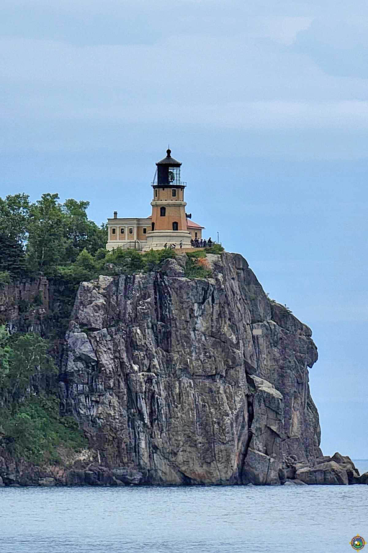 Split Rock Lighthouse on a Cliff