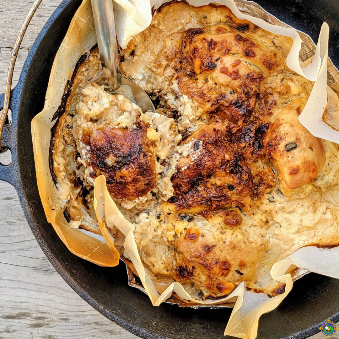 Top Dutch Oven Chicken Recipes for Camping : Let's Camp S'more™