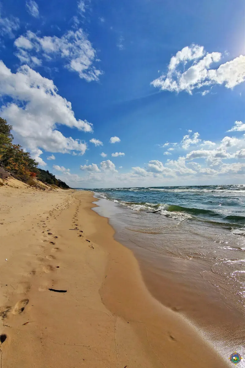 Lake Michigan Sand and Sky