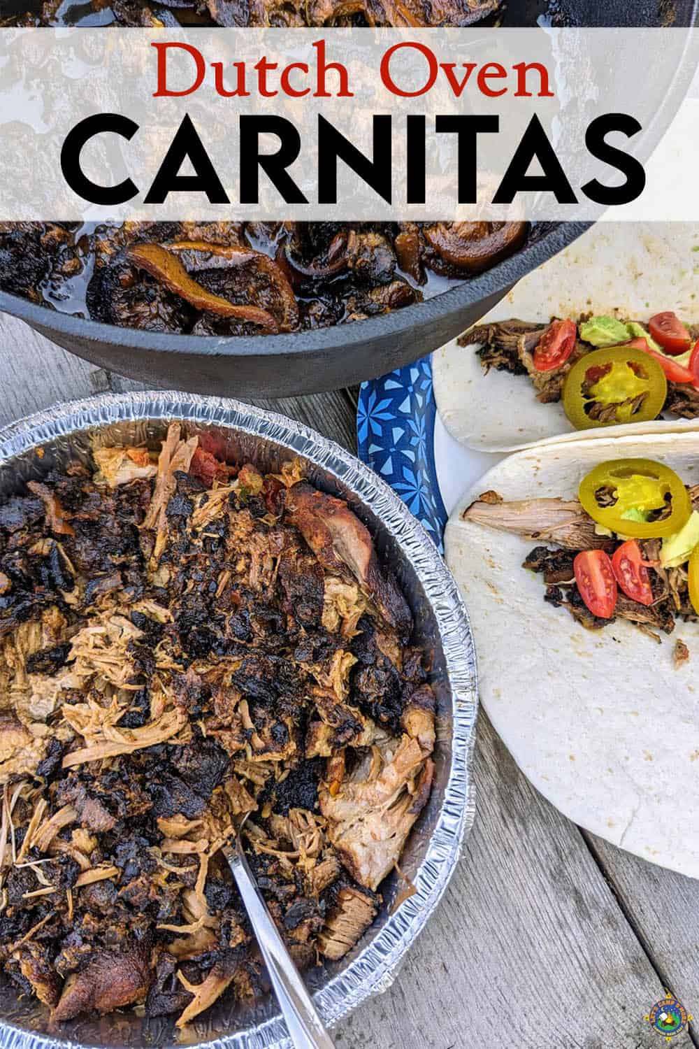 Dutch Oven Carnitas Recipe Let's Camp S'more™