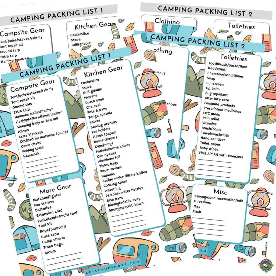Free Printables Archives - Let's Camp S'more™