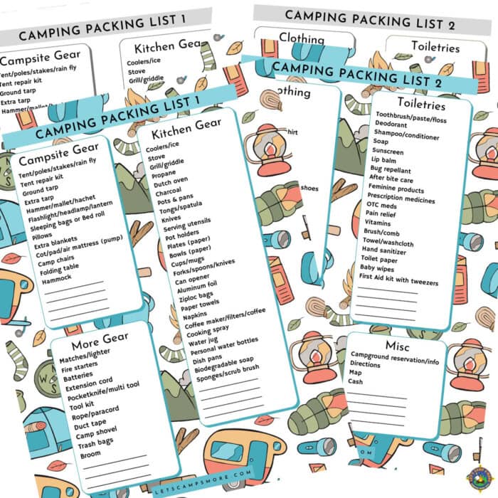 Free Printables Archives - Let's Camp S'more™
