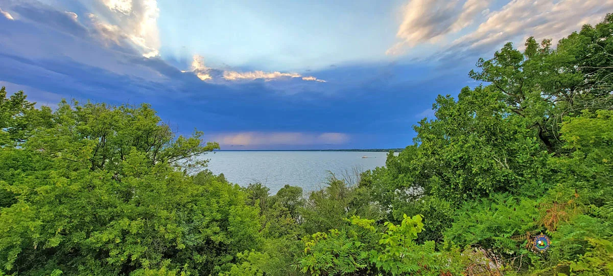 View of Lake Winnebago in Wisconsin