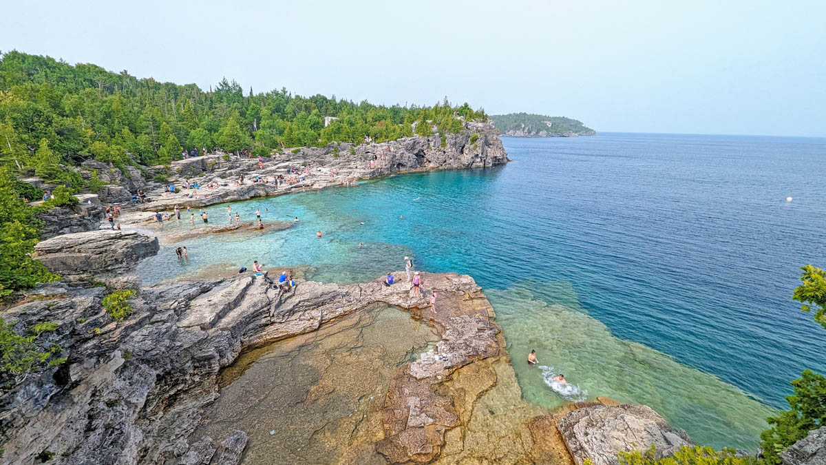 The Grotto at Bruce Peninsula National Park